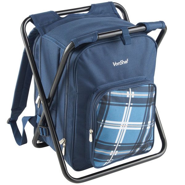 VonShef Canvas Picnic Backpack , Service for 2 Wayfair Canada